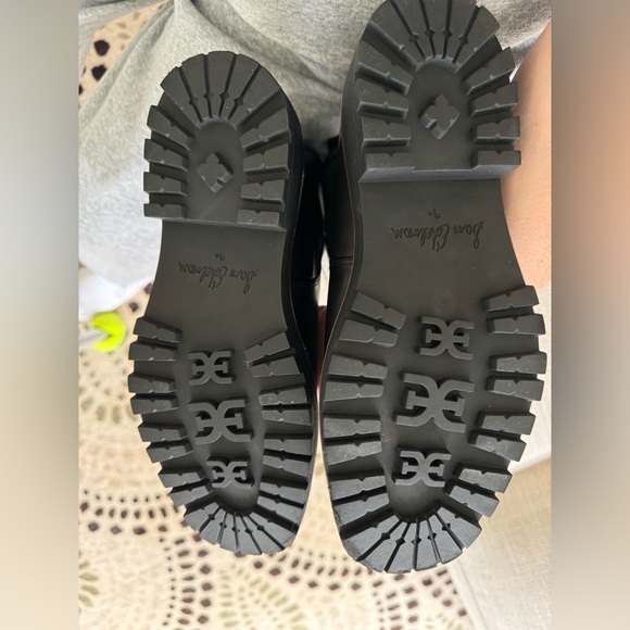 Sam Edelman Laguna Waterproof Lug Sole Chelsea Boot Black - Picture 7 of 8